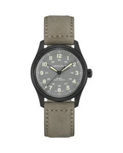 Hamilton Khaki Field A38-Ti-PVDbk-gr-l-gr H70215880