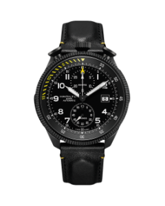 Hamilton Uhr Khaki Takeoff AC, schwarz, LE H76786733